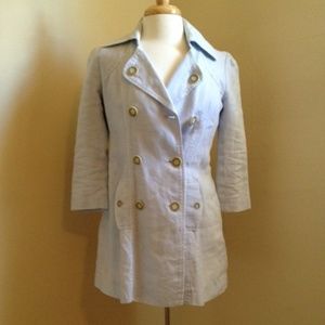 Converse Light Blue Jean Trench